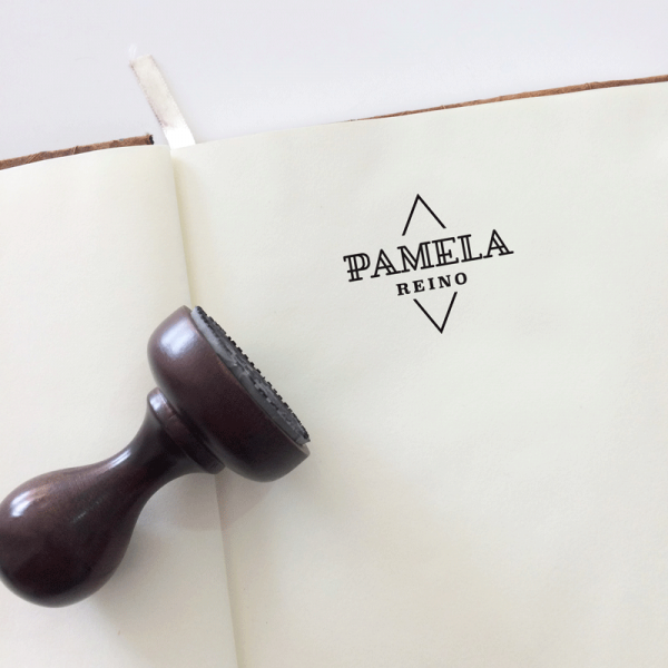 Sello de Goma Personal "Pamela"