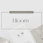 Papelería de Bodas 2021 – 2022 : Colección Bloom